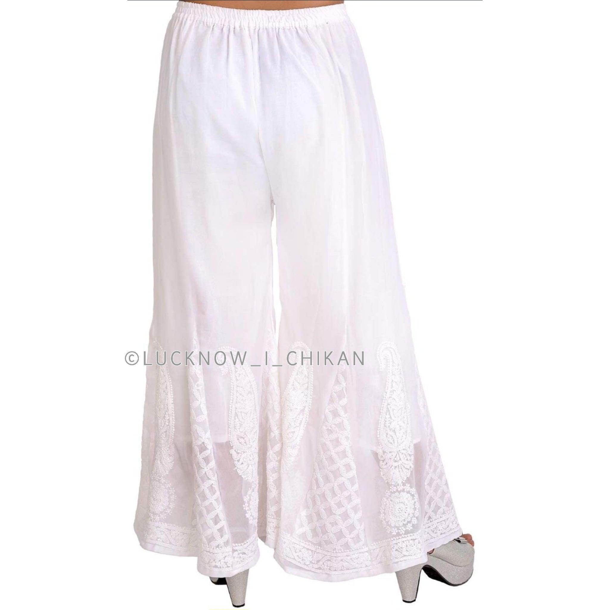 Modnic - Nothing as perfect as a crisp white sharara pants ✓✓ ⠀⠀⠀⠀⠀⠀⠀⠀⠀  #modnicstyle #styleinspiration | Facebook